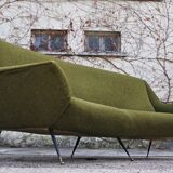 Curved sofa by Gigi Radice for Minotti, 1950