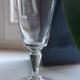 Set of 5 wine glasses XIXth