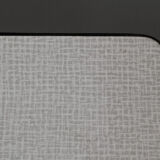 Set of 2 formica chairs in white/grey