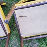Set of 4 Scandinavian rosewood chairs from the 50s