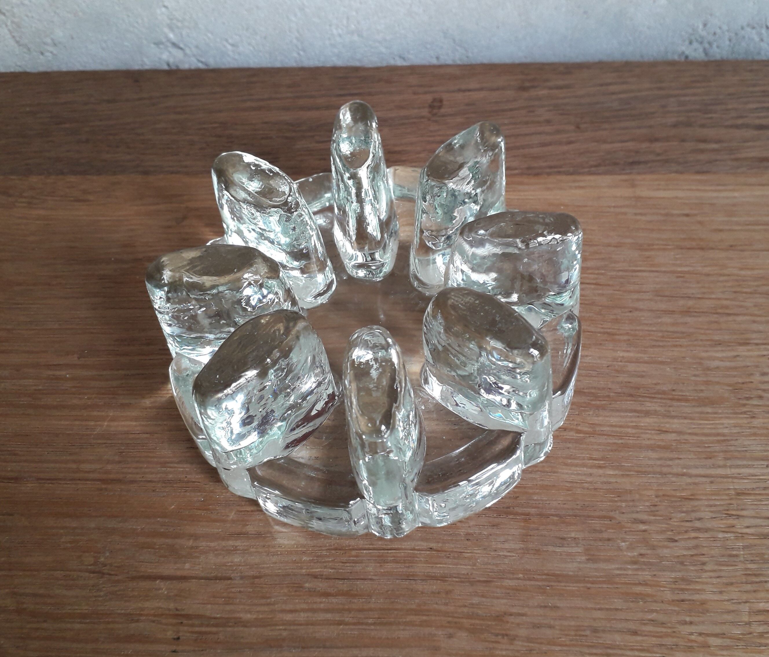 Photophore crystal plate bottom