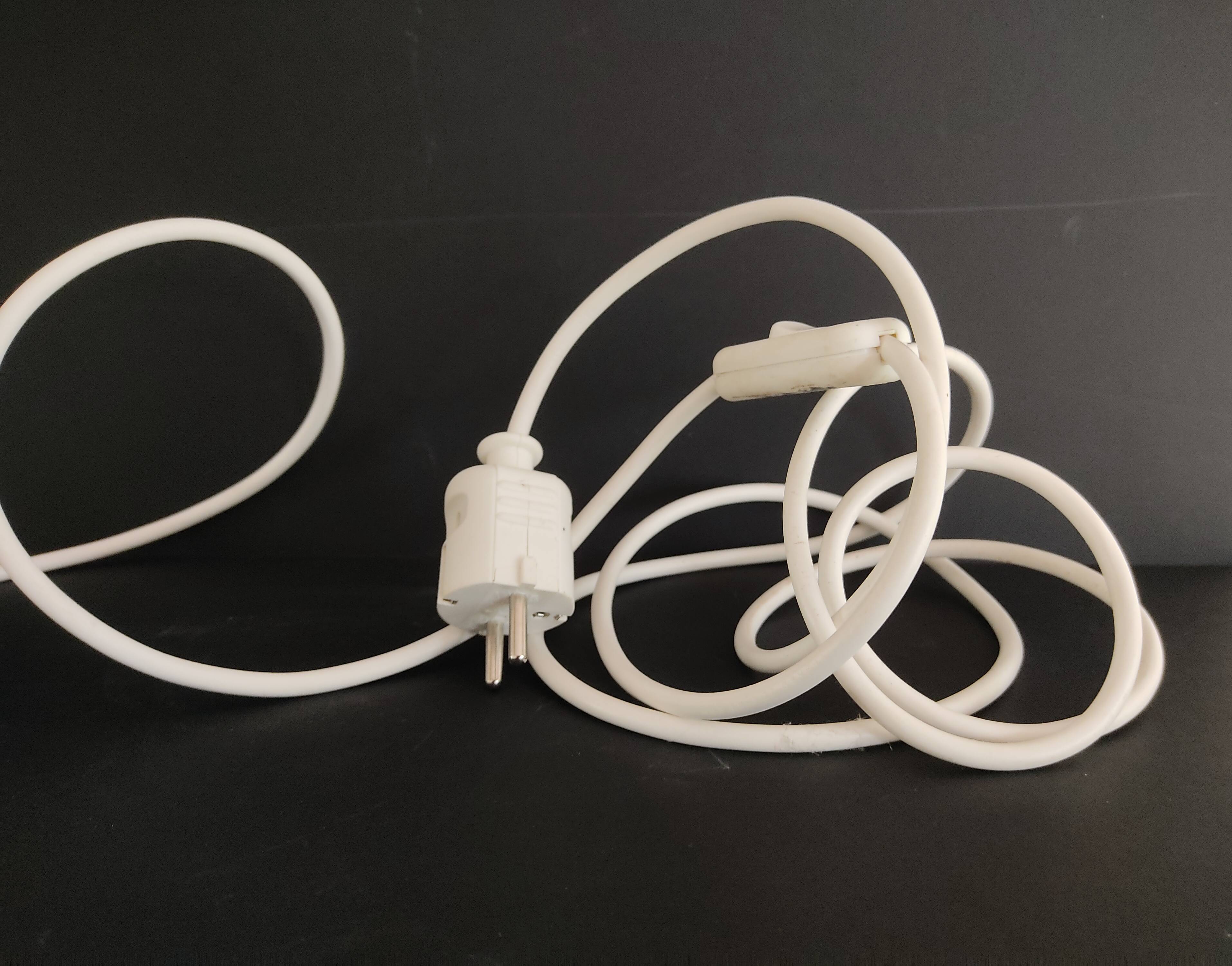 White opaline lamp gilded decoration