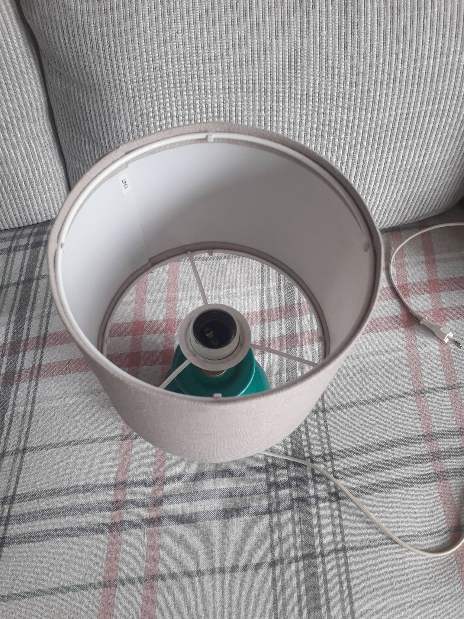 Lampe en céramique signée Koska