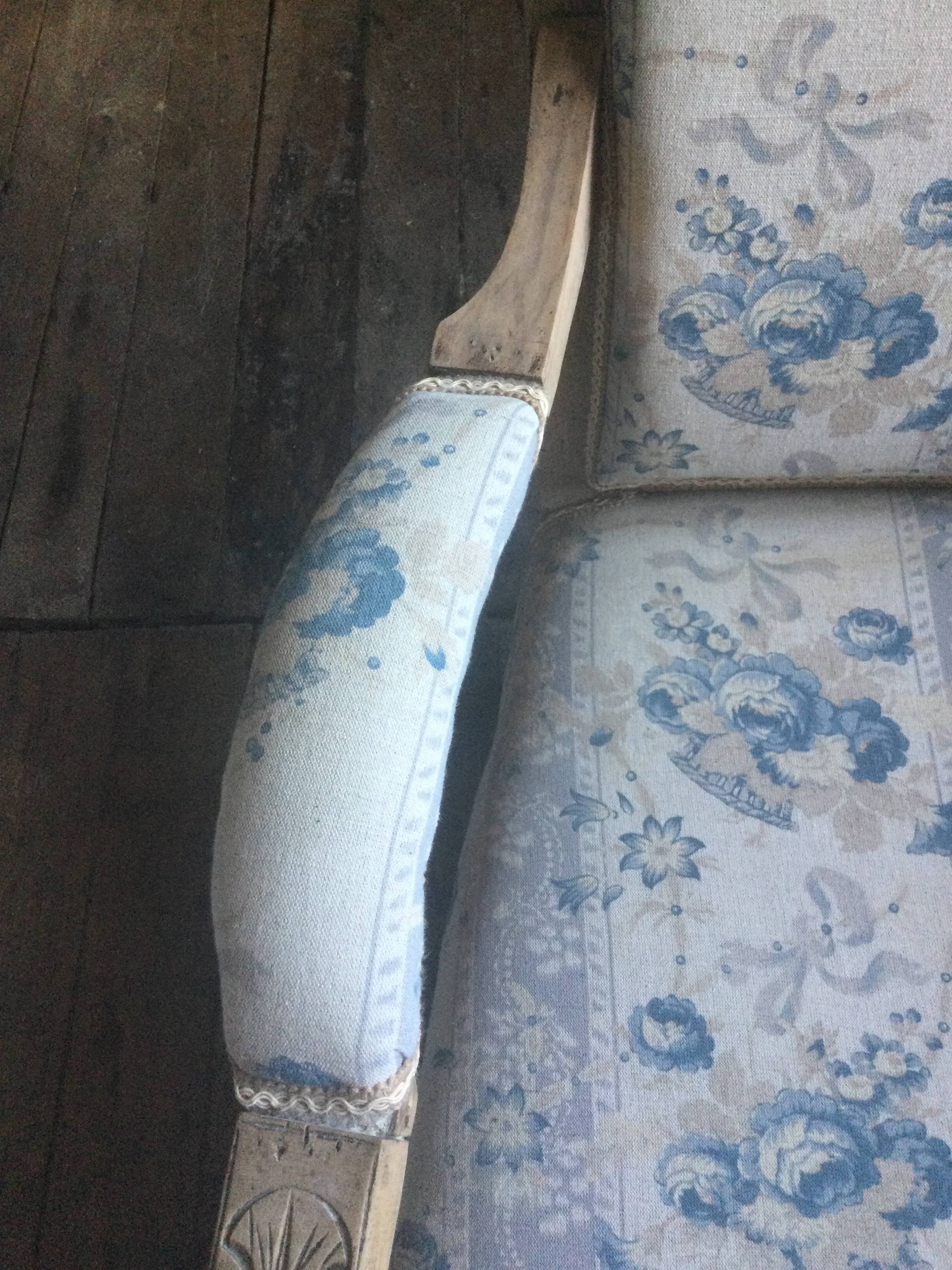 Old Voltaire armchair