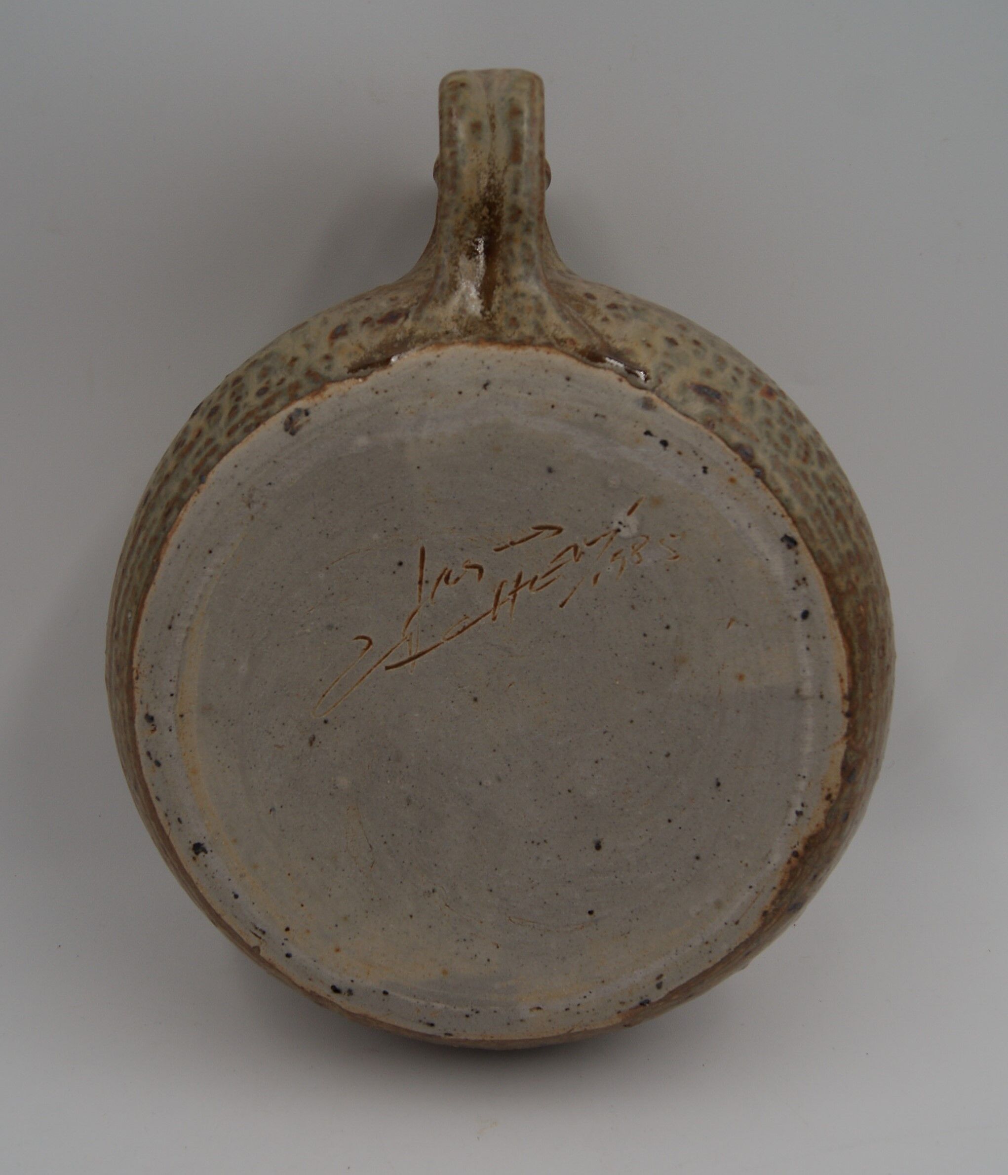 Vintage Lacheny Sandstone Toad Gourd