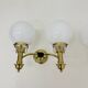 Brass Sconces by Vereinigte Werkstätten München 1970s