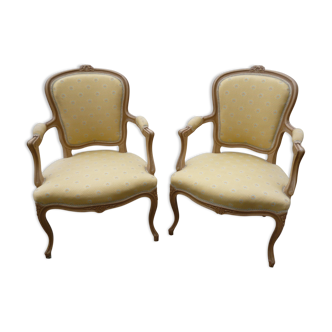 Fauteuils de style Louis XV