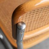 Set of 7 'Cesca' dining chairs by Marcel Breuer.