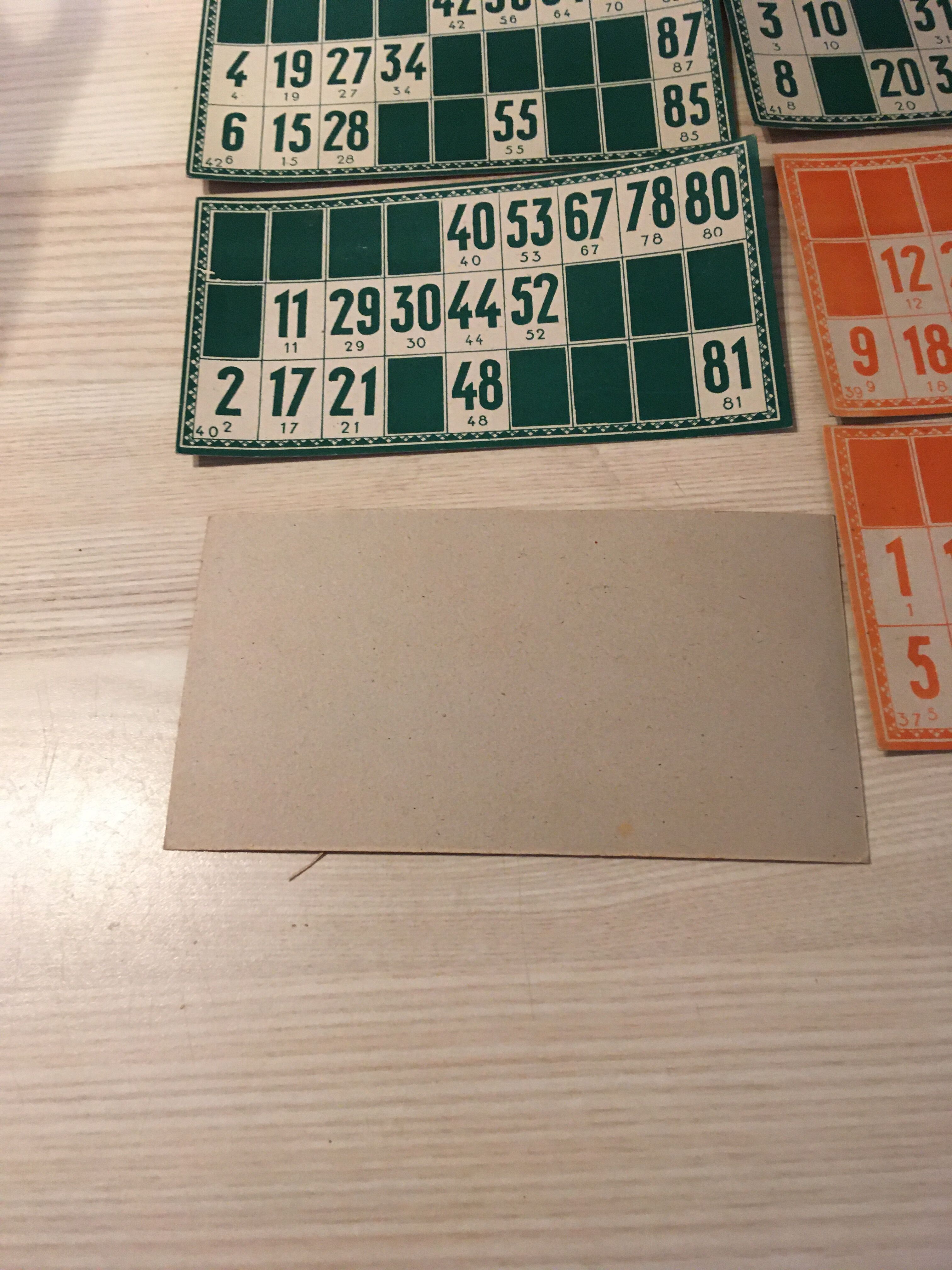 Complete 20s Lotto Game Box