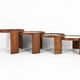 Grandes tables gigognes 780 par Gianfranco Frattini pour Cassina, 1960s