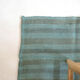 Blue hemp carpet of Turkish origin, 150 x 195 cm.