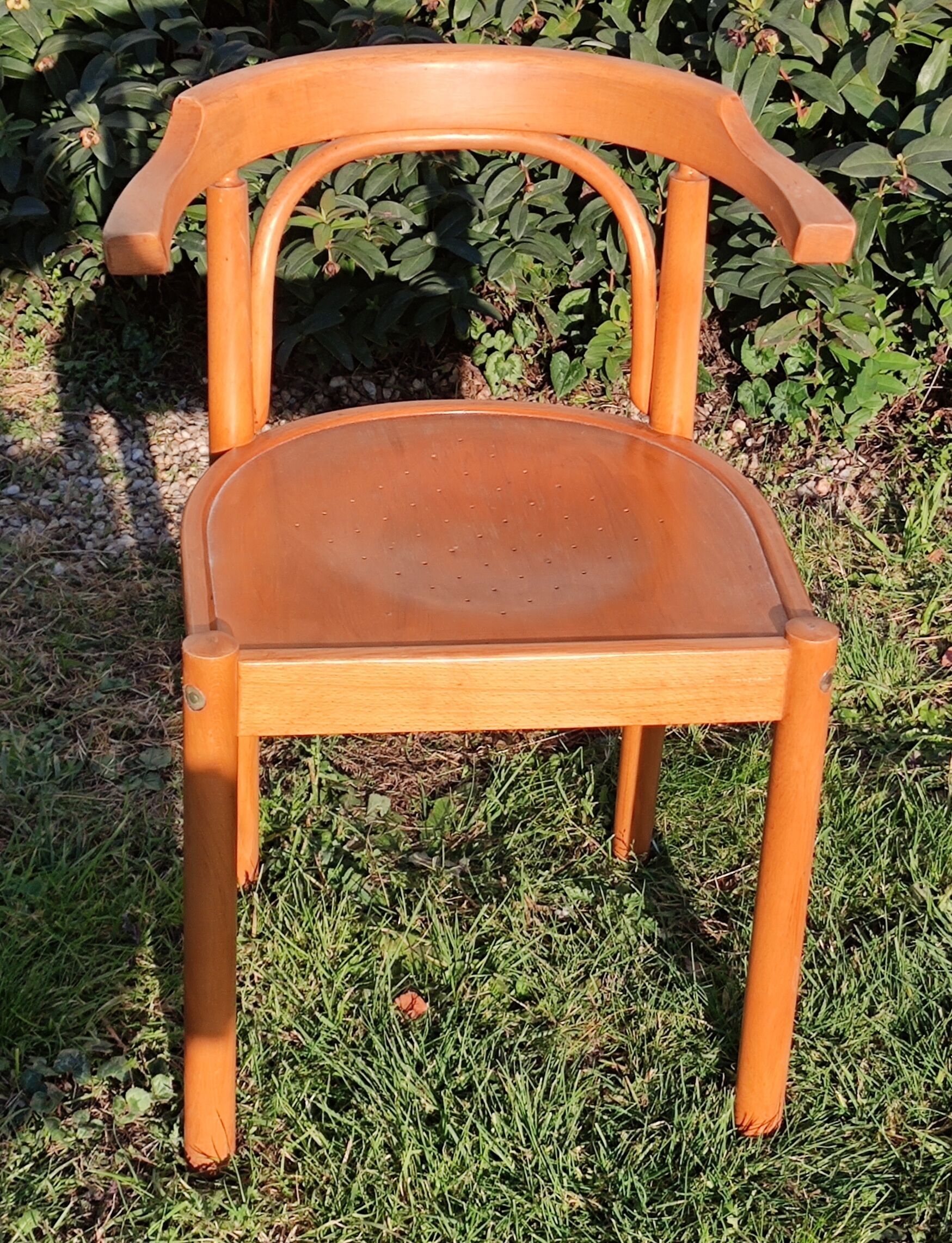 Series of 4 Baumann armchairs