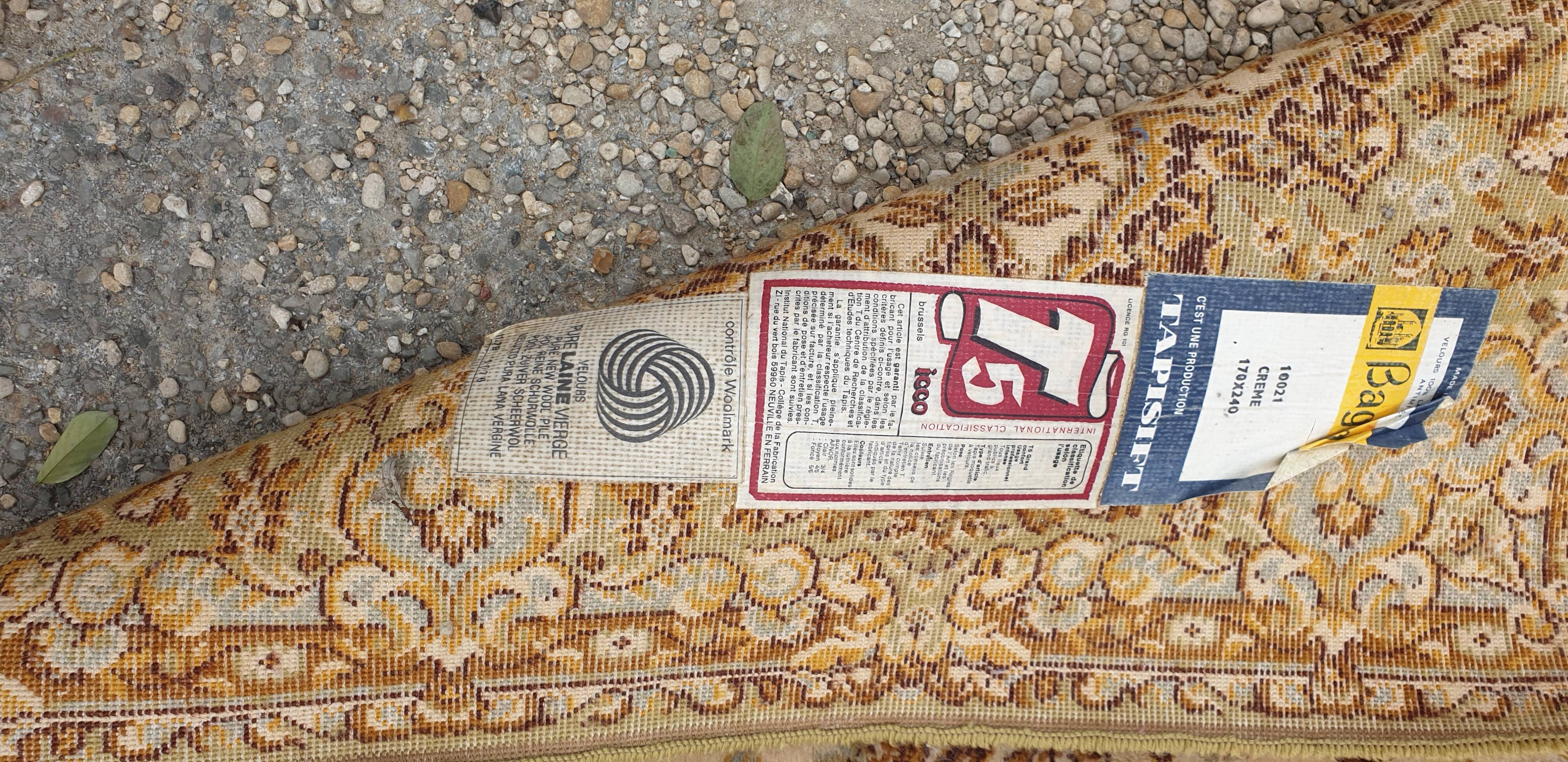 Oriental carpet wool 170x140cm