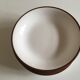 Set 6 plates enamelled earth cap Siena from KMK 1965