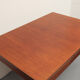 Table à manger extensible des années 1960 en teck et métal