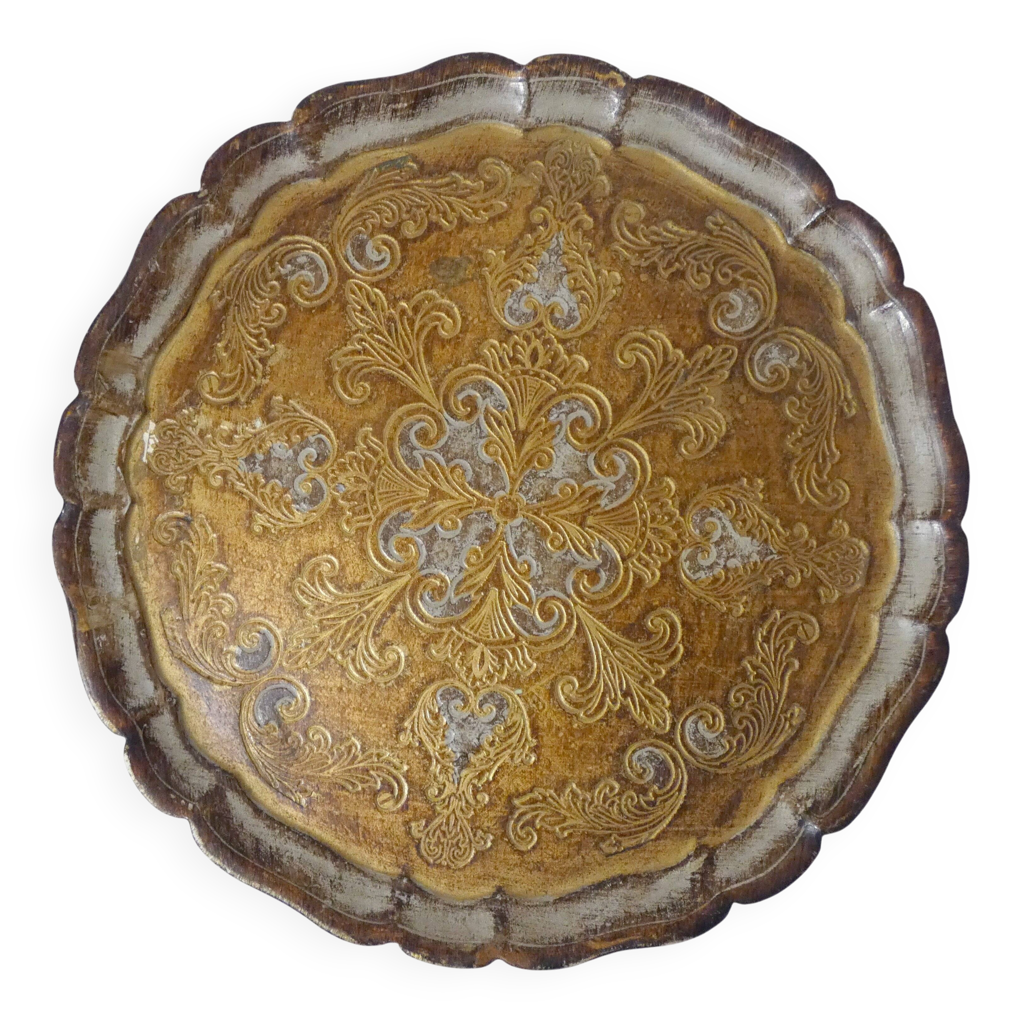 ancient Venetian tray