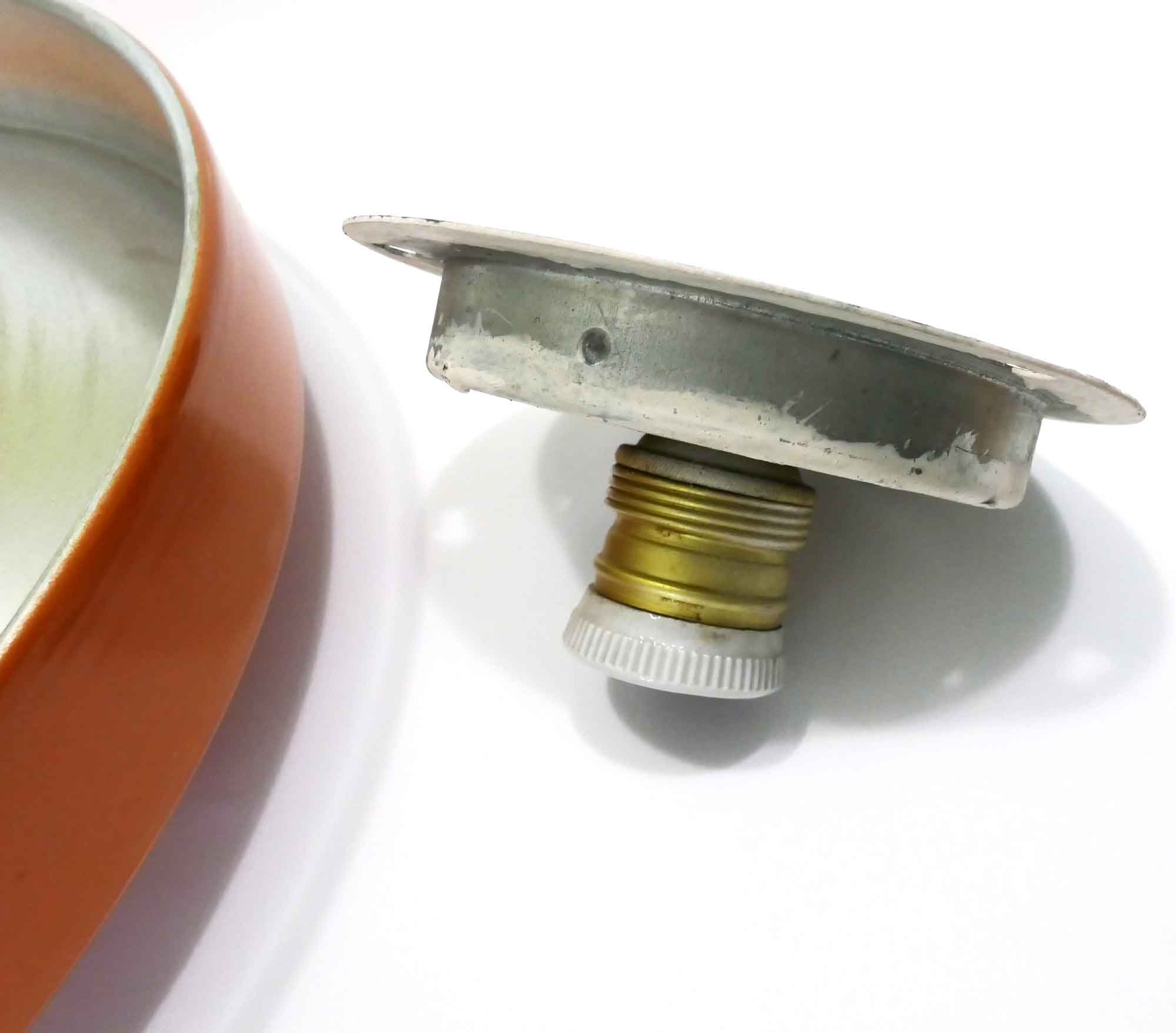 Wall light or ceiling LIGHT STAFF LEUCHTEN Germany ORANGE