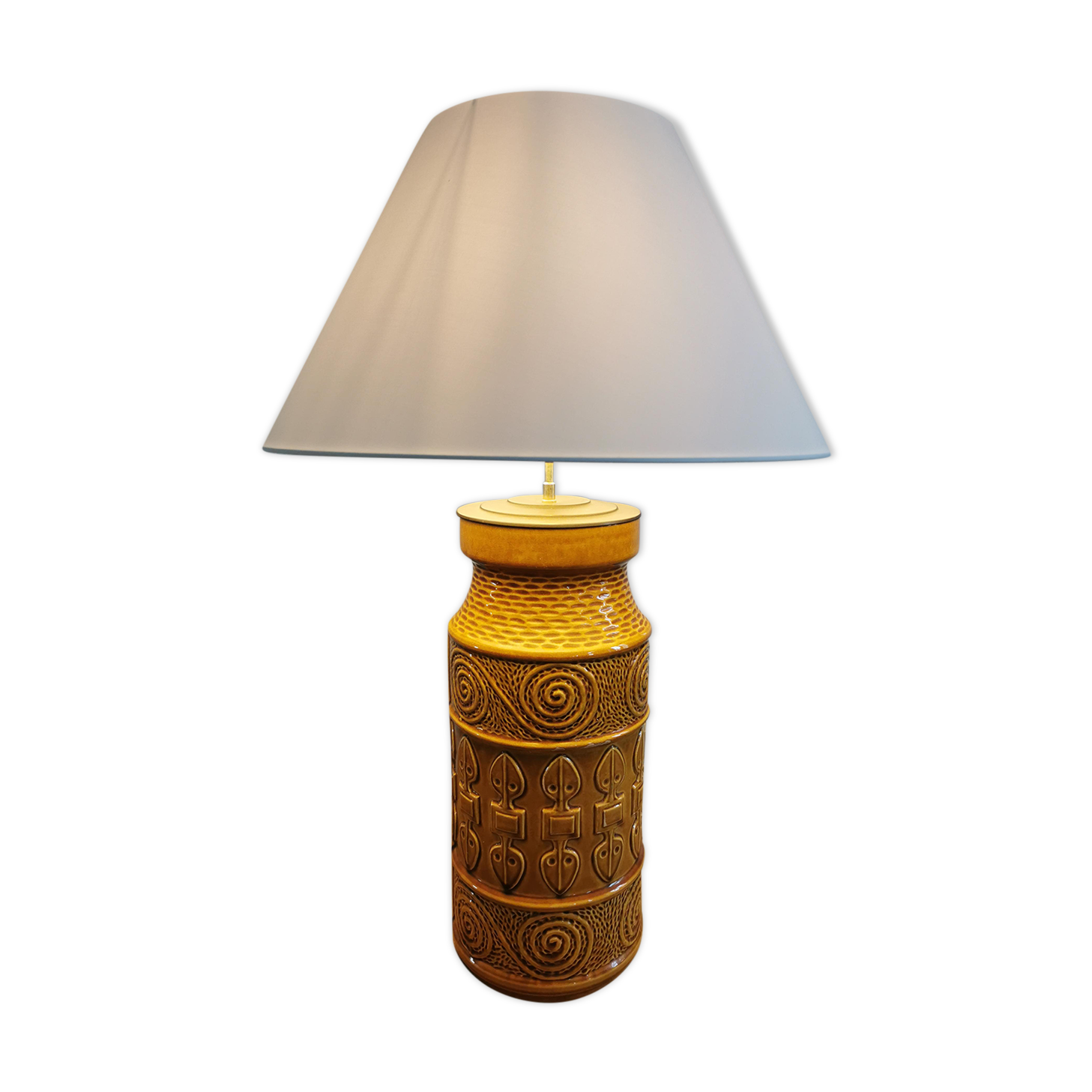 Ceramic lamp Scheurich circa 50s