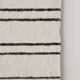 Handmade rug - 65 x 120 cm - Hand-woven from recycled cotton