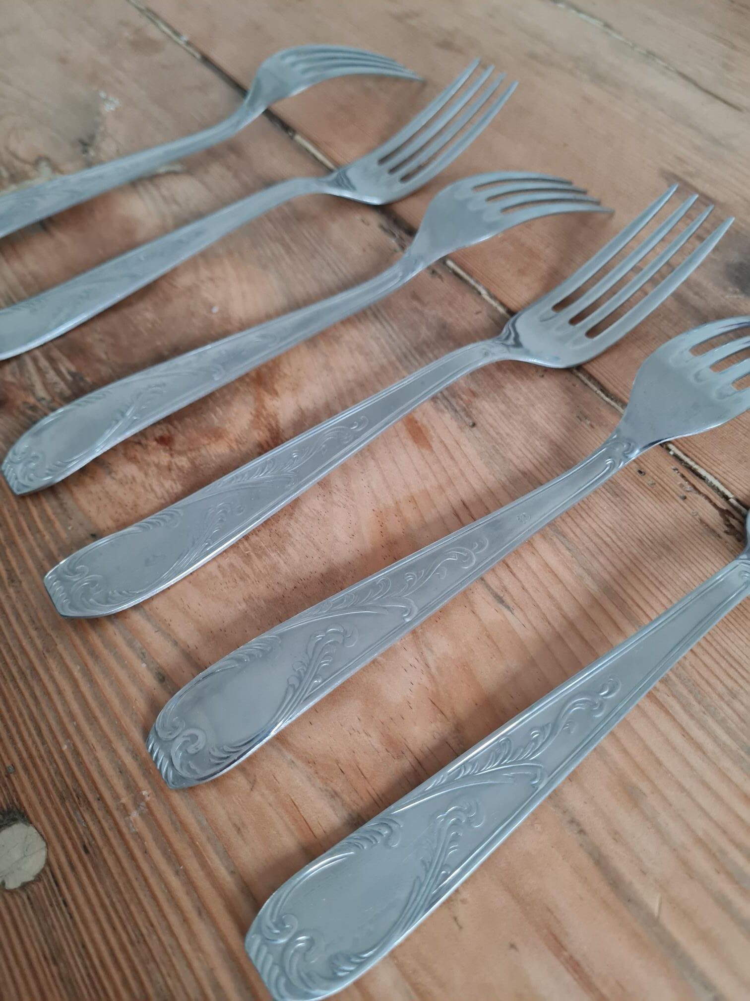 Vintage stainless steel fork