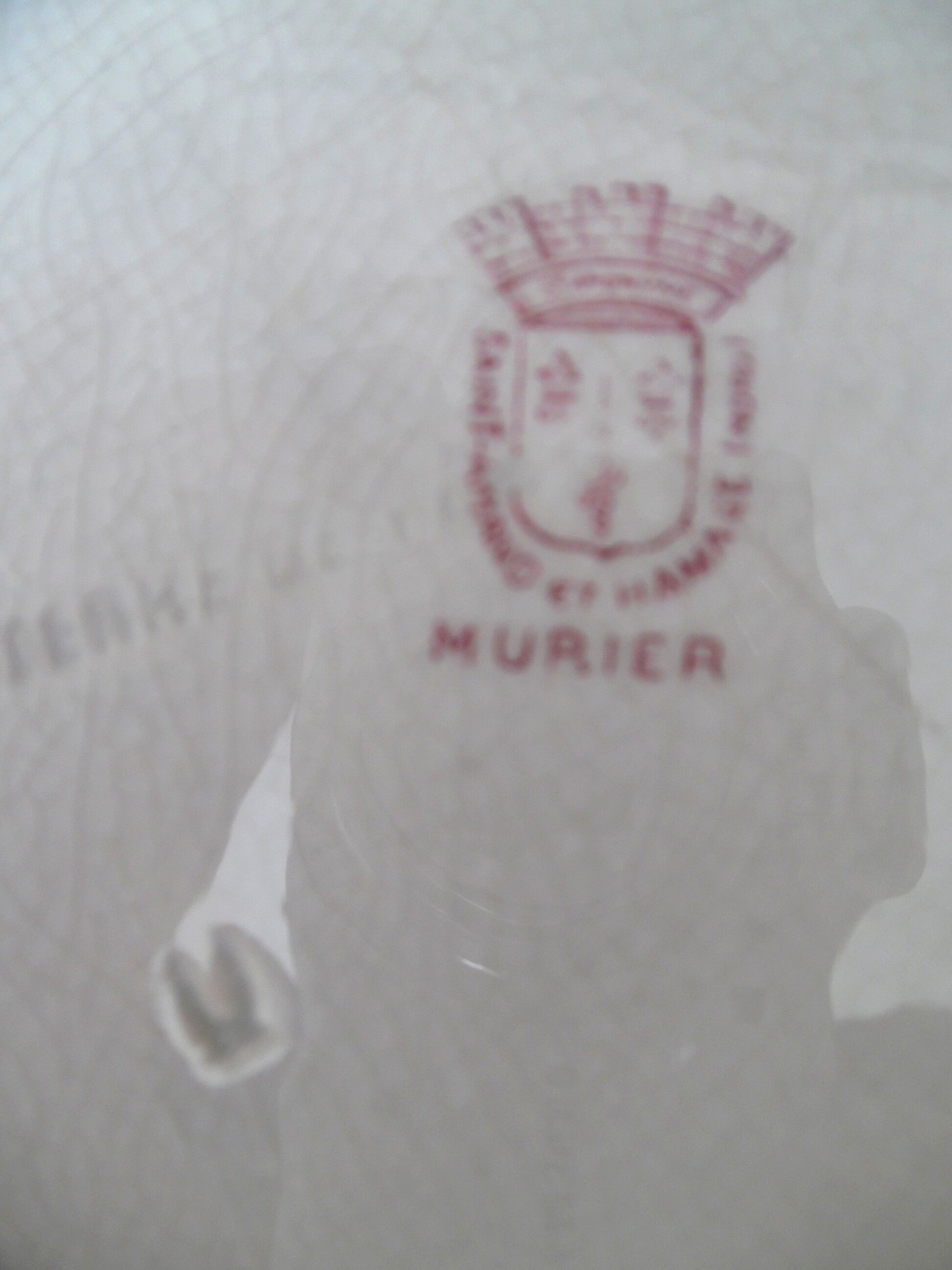 6 flat saint amand plates