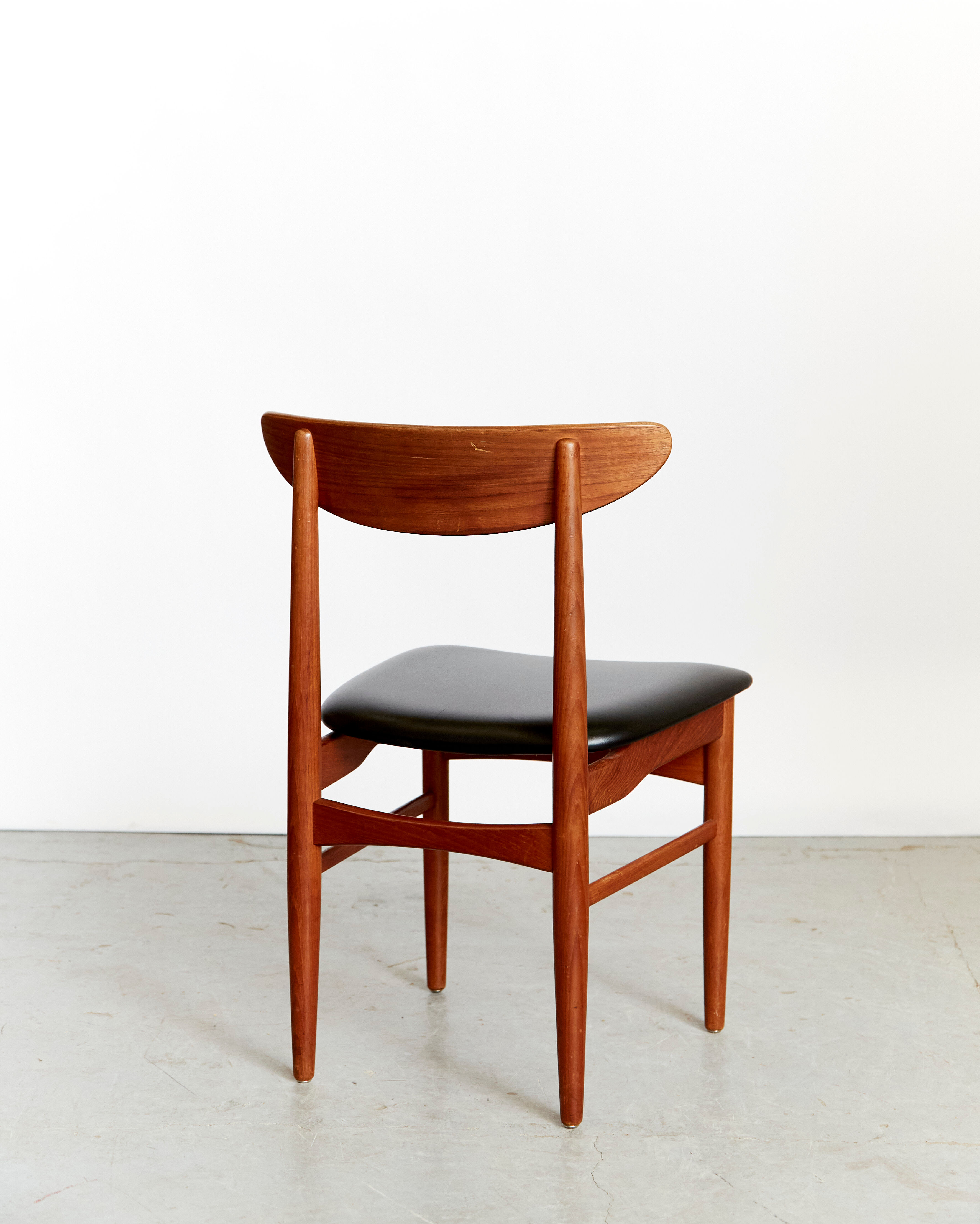 E.W.Bach Teak Dining Chairs for Skovby I Set of Four