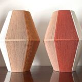 Cotton thread woven lamp