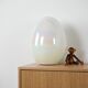 Egg table lamp, Italian design, 1970s, manufactured in Italy
