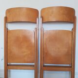 Lot de 2 chaises pliantes  Baumann