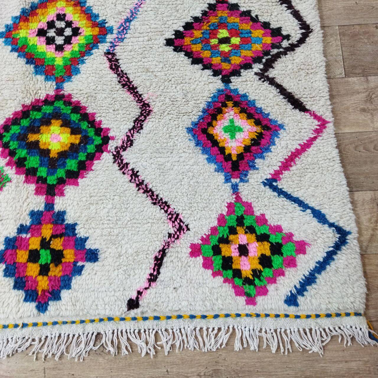 Handmade Moroccan Berber rug 260 X 162 CM