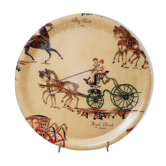 Plateau rond fibre de verre