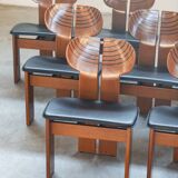 Set of 12 Afra & Tobia Scarpa chairs mod. Africa - Gruppo Unico, 80/90