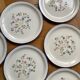 Dessert plates flowers mill of wolves MDL