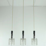 Mid century modern 3-light pendant lamp by hillebrand
