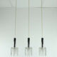 Mid century modern 3-light pendant lamp by hillebrand
