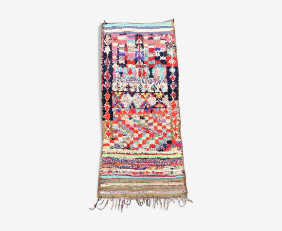 Tapis berbere boucherouite 110x270 cm