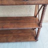 Nineteenth century walnut console