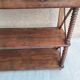 Nineteenth century walnut console