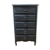 Grey vintage chiffonnier