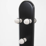 Portemanteau design en bois et marbre Italie années 1970