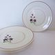 Set of 4 vintage dinner plates from the Salins factory 210636
