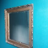 Mirror mercury gilded wood