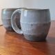 Glazed stoneware mugs