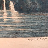 Fishing during the day. Etching enhanced.