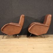 Belle paire de fauteuils des années 70