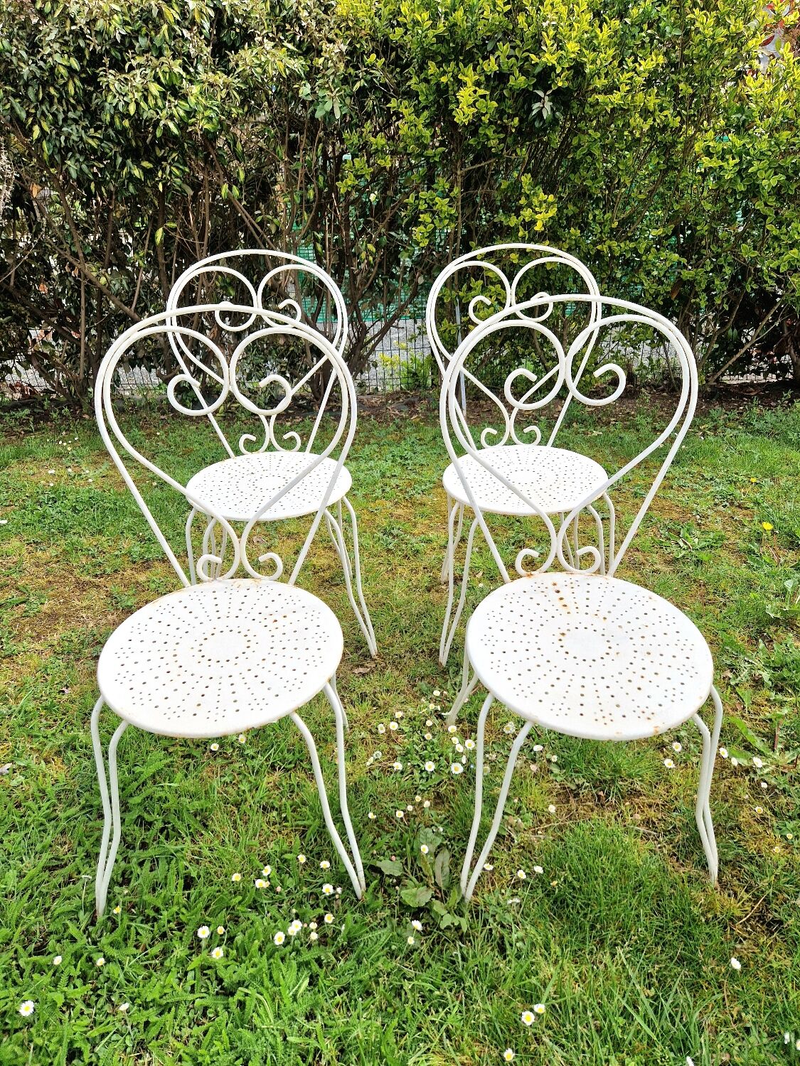 Garden furniture wrought iron