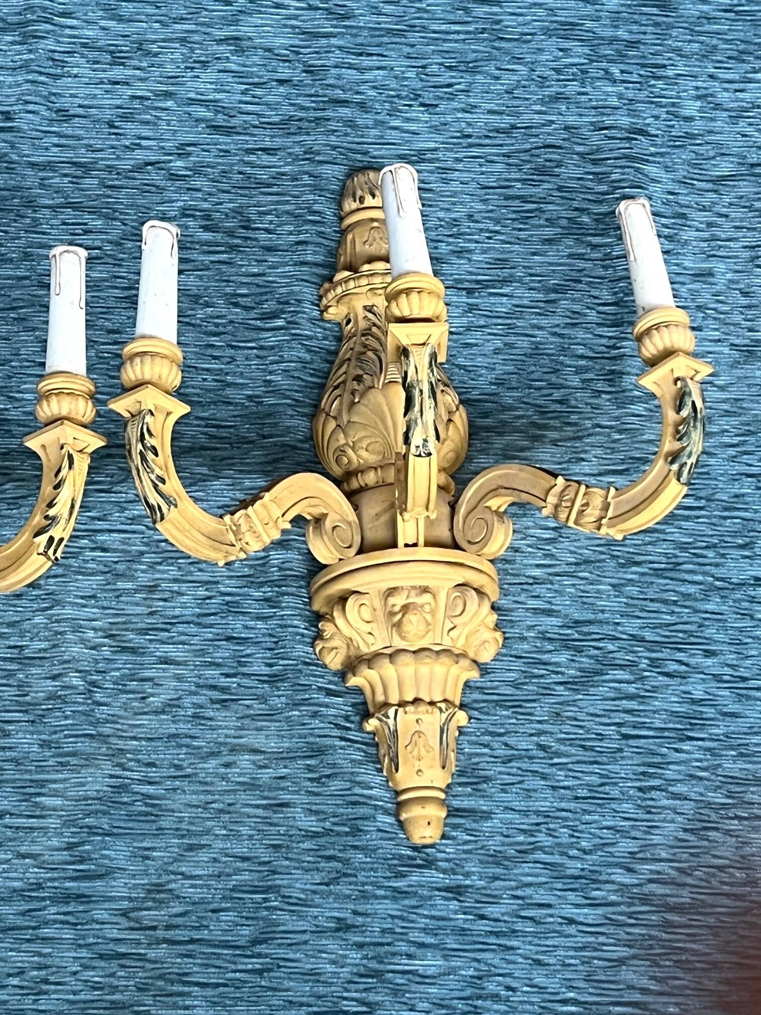 Lot - two Renaissance style wall lights.