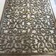Coffee table wrought iron steel and thick glass unique impeccable condition