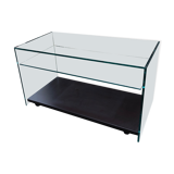 Glass coffee table