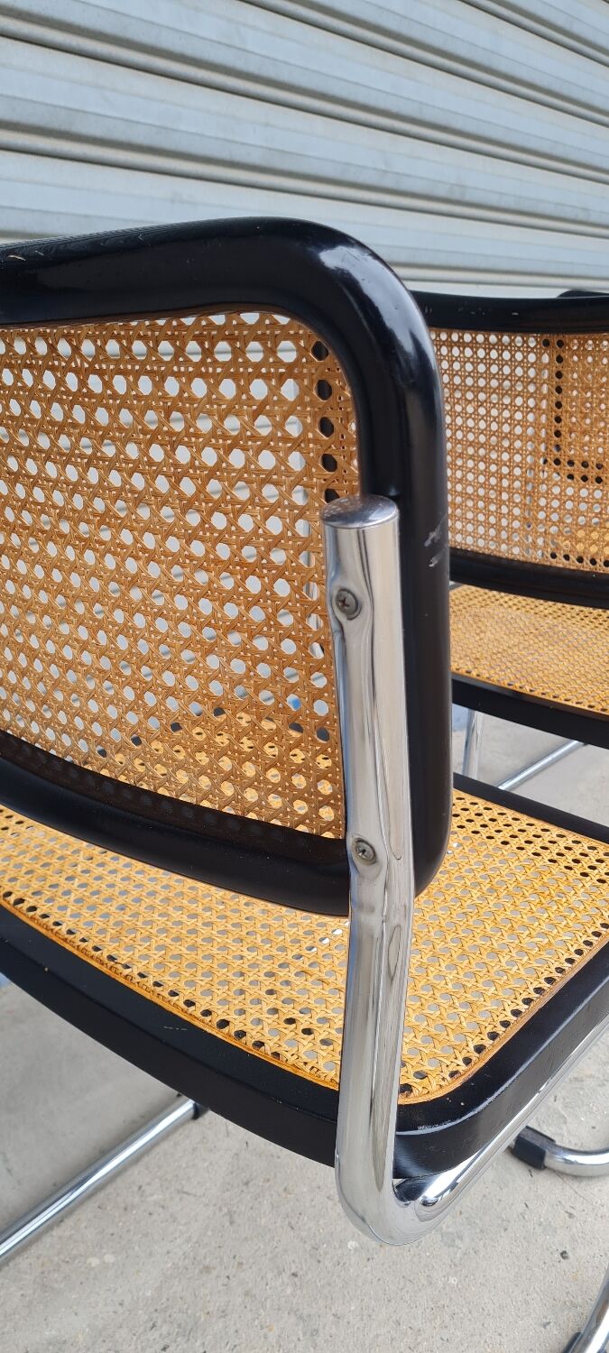 Set of four chairs B32 cesca Marcel Breuer